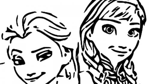 Kolorowanka z Elsą i Aną - Kreatywna Zabawa z Krainą Lodu