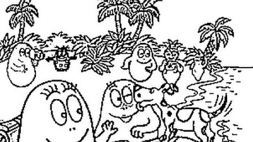 Fantastyczna Kolorowanka z Barbapapą - Pobierz i Wydrukuj