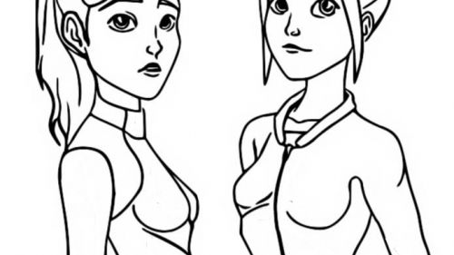 Kolorowanka z Postaciami – Kreatywna Zabawa dla Każdego!