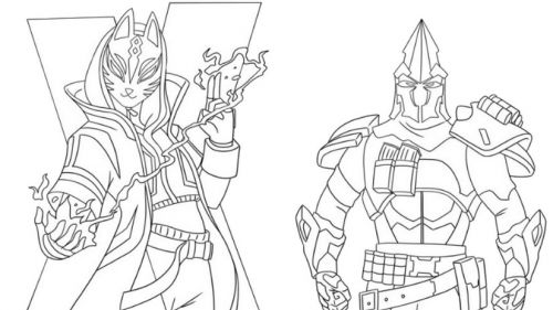 Kolorowanka z Wojownikami Fantasy - Kreatywna Zabawa dla Fanów Gier