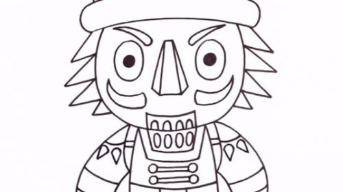 Kolorowanka Crackshot z Fortnite - Kreatywna Zabawa dla Wszystkich