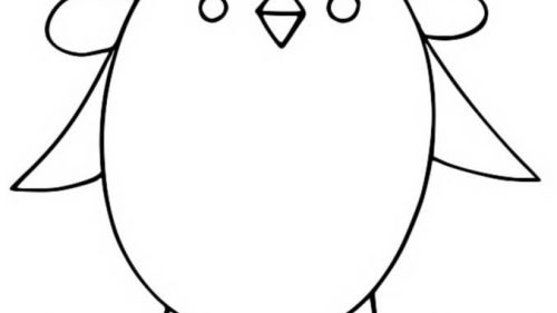 Uroczy Ptaszek - Kolorowanka do Druku | Kreatywna Zabawa dla Dzieci i Dorosłych