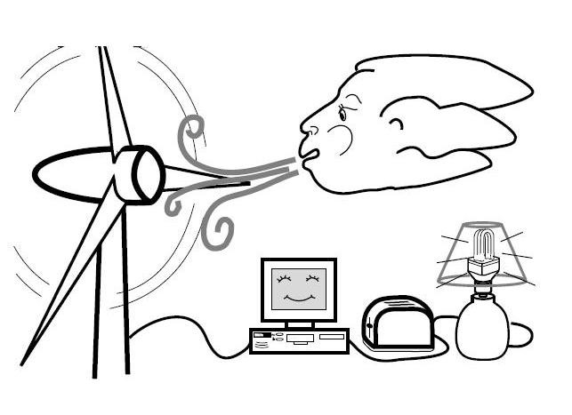 Kolorowanka z Wiatrakiem: Odkryj Świat Energii Odnawialnej