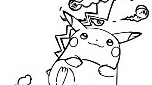 Kolorowanka Pikachu - Ożyw Swoją Wyobraźnię!