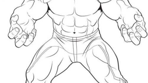 Kolorowanka Hulk z Avengers: Kreatywna Rozrywka dla Fanów