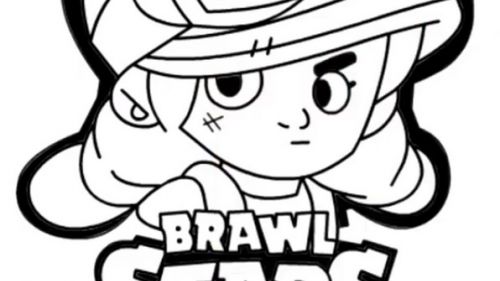 Kolorowanka Jessie z Brawl Stars – Pobierz i Koloruj