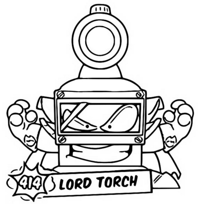 Kolorowanka Lord Torch - Kreatywny Relaks dla Każdego