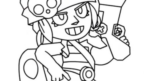 Kolorowanka Przygodowego Bohatera z Kapeluszem - Twórcza Zabawa dla Dzieci