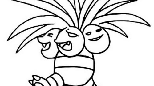 Kolorowanka Exeggutor - Kreatywna Zabawa dla Każdego