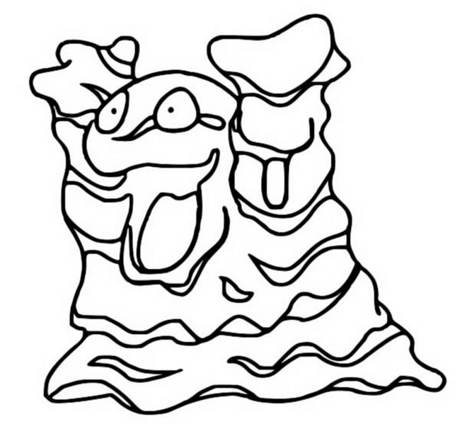 Kolorowanka Grimer - Kreatywne Kolorowanie dla Dzieci