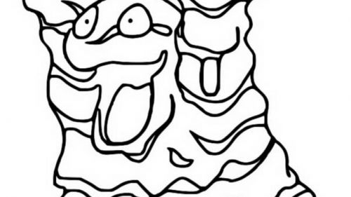 Kolorowanka Grimer - Kreatywne Kolorowanie dla Dzieci