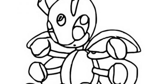 Sympatyczny Robak - Kolorowanka do Druku dla Dzieci