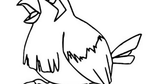 Kolorowanka z Pidgeyem - Relaks i Kreatywność dla Wszystkich