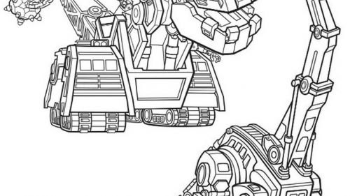 Kolorowanka Dinozaury i Maszyny - Kreatywna Zabawa dla Dzieci