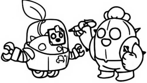 Kolorowanka z Robotem i Pulchnym Stworkiem - Kreatywna Zabawa dla Każdego