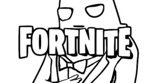 Kolorowanka Fortnite: Bananowy Bohater do Druku - Pobierz i Koloruj