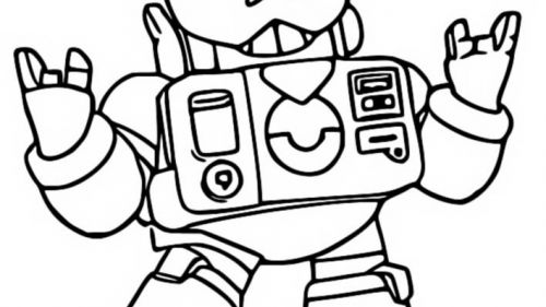 Kolorowanka Rockowy Robot - Kreatywna Zabawa dla Całej Rodziny