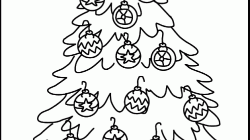 Pobierz Świąteczną Kolorowankę z Choinką - Kreatywna Zabawa na Boże Narodzenie