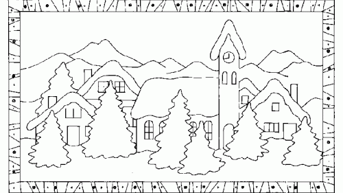 Swiateczna Kolorowanka 329