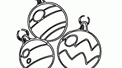 Świąteczne Bombki do Kolorowania - Wydrukuj lub Koloruj Online