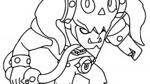 Kolorowanka Fantastycznej Postaci z Gry - Rozwijaj Kreatywność!